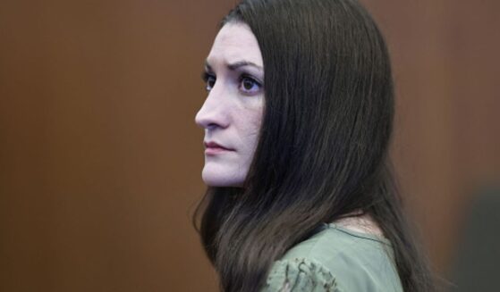 Lindsay Clancy looks to the jury in the Plymouth County Superior Court in Plymouth, Massachusetts, on September 4, 2026 during her trial.