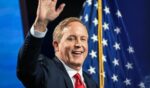 Republican Texas Senate nominee, Ken Paxton, speaks at the RNC midterm convention in Dallas, Texas on September 9, 2026.