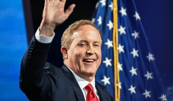 Republican Texas Senate nominee, Ken Paxton, speaks at the RNC midterm convention in Dallas, Texas on September 9, 2026.