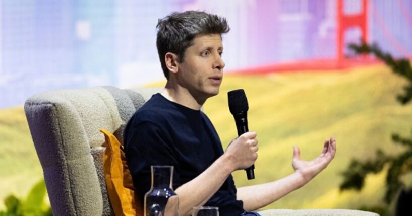 OpenAI CEO Sam Altman speaks at the Salesforce Dreamforce conference on September 15, 2026.