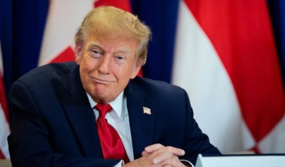 President Donald Trump looks to the side as he smiles at cameras at the UN General Assembly session in New York on September 22, 2026.