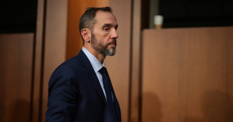 Jack Smith, former Special Counsel, walks into the Senate Judiciary Committee on September 29, 2026.