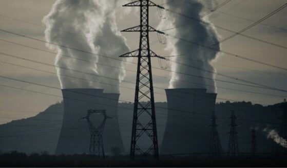 Nuclear reactors are pictured blowing water vapor from their engines on September 25, 2026.