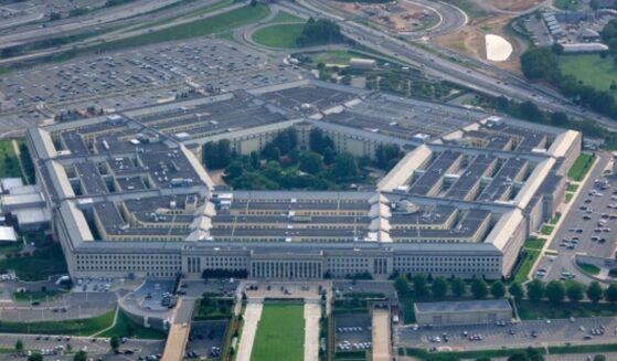 The Pentagon is pictured from an aerial view on August 13, 2026 in Arlington, Virginia.