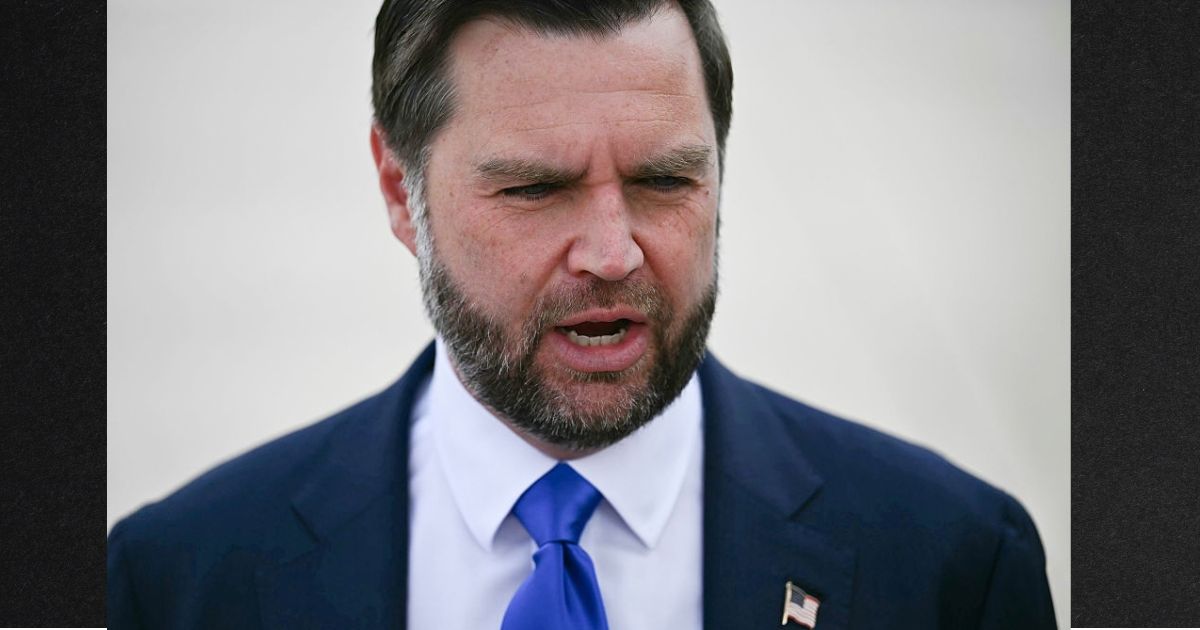 Vice President J.D. Vance talks to reporters on Sept. 21 before boarding Air Force Two at Joint Base Andrews, Maryland.
