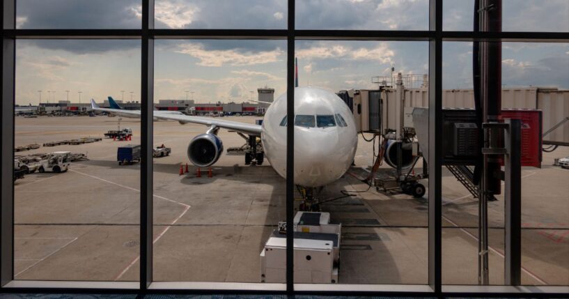 Planes were grounded in New York, New Jersey, and Philadelphia.
