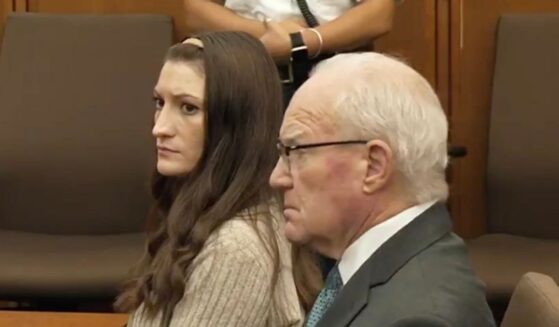 Lindsay Clancy, the woman accused of murdering her children in a high-profile court case, sits and listens during trial on Sept. 1, 2026.