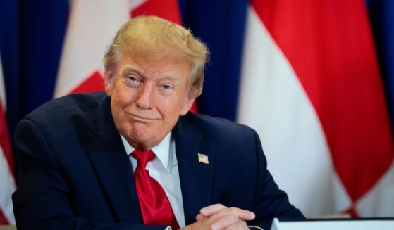 President Donald Trump smiles during the signing of a security pact between the U.S., Denmark, and Greenland at the U.N. Headquarters in New York City on Sept. 22, 2026.