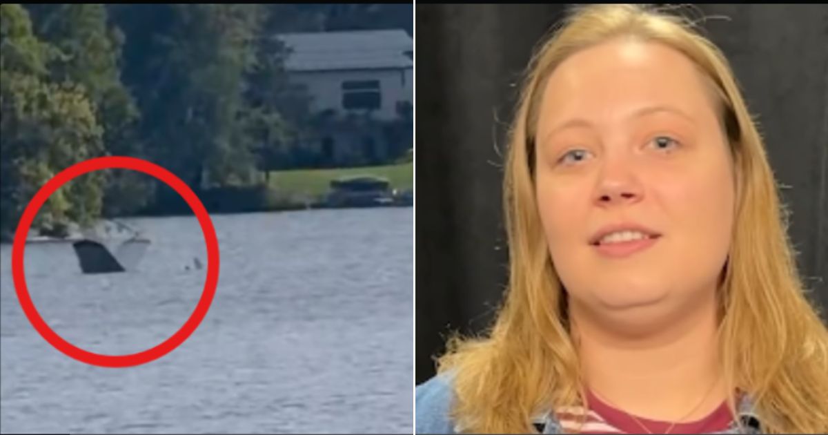 The reporter said 30 feet of water "doesn’t seem like much to me."