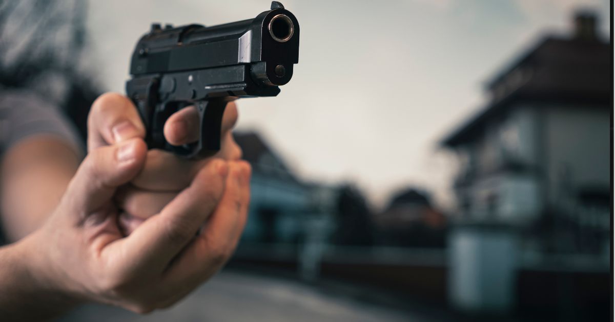 The homeowner said the intruder fled after being shot, leaving behind his dog.