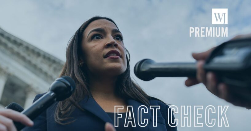 Rep. Alexandria Ocasio-Cortez speaks to the media outside of the U.S. Capitol on Aug. 31, 2026, in Washington, D.C.