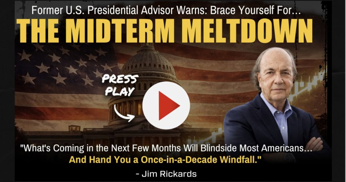 This prediction by Jim Rickards was so shocking, the president of the United States personally shared it with his vast number of followers.