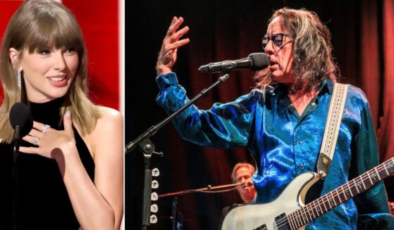 Rocker Todd Lundgren, right, heaped scorn on pop icon Taylor Swift.