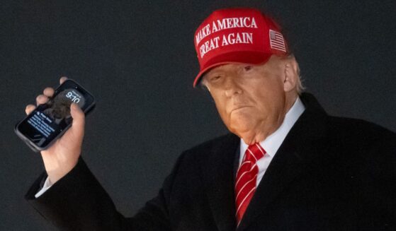President Donald Trump, seen in a 2025 photo, sent a rapid-fire string of social media posts Monday.