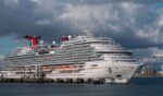 The Carnival cruise ship Panorama is pictured in a March 2020 file photo in Long Beach, California.