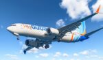 A FlyDubai Boeing 737 is pictured in a 2021 file photo.