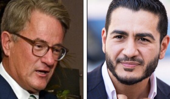 MS NOW host Joe Scarborough, left; Michigan Democratic Senate candidate Abdul El-Sayed, right.