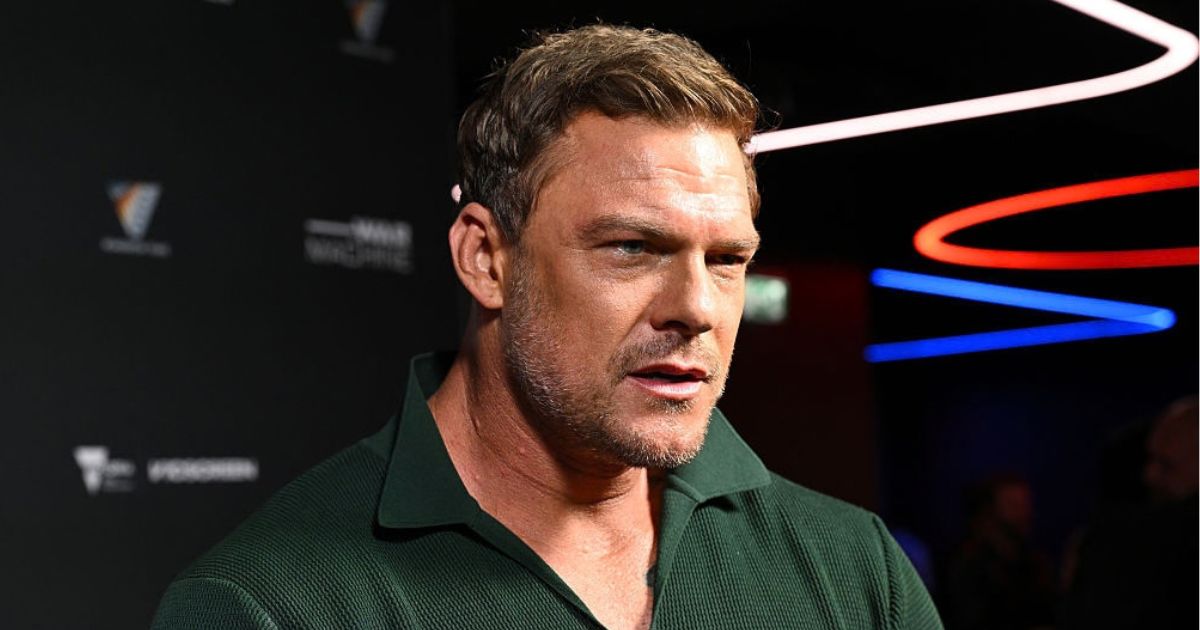 Alan Ritchson, seen in a July photo, has had two box-office flops in a row.