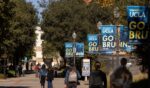 Students walk on UCLA's main campus on Nov. 16, 2024, in Los Angeles, California.
