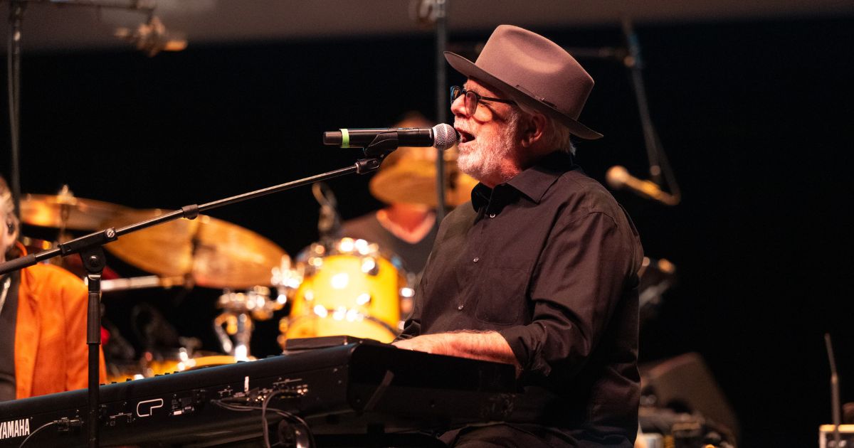 Rock and Roll Hall of Fame inductee Michael McDonald of The Doobie Brothers performs onstage during the One805 Rock for First Responders benefit at The Granada Theatre on March 8, 2025, in Santa Barbara, California.