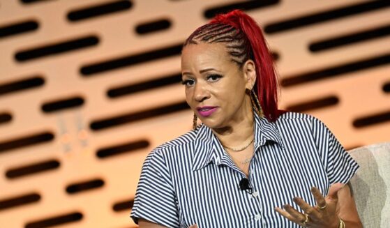Nikole Hannah-Jones speaks onstage during "The New Power Structure: Black Politics in the Age of Resistance" panel during the 2026 National Association Of Black Journalists Convention at Atlanta Marriott Marquis on Aug. 13, 2026, in Atlanta, Georgia.