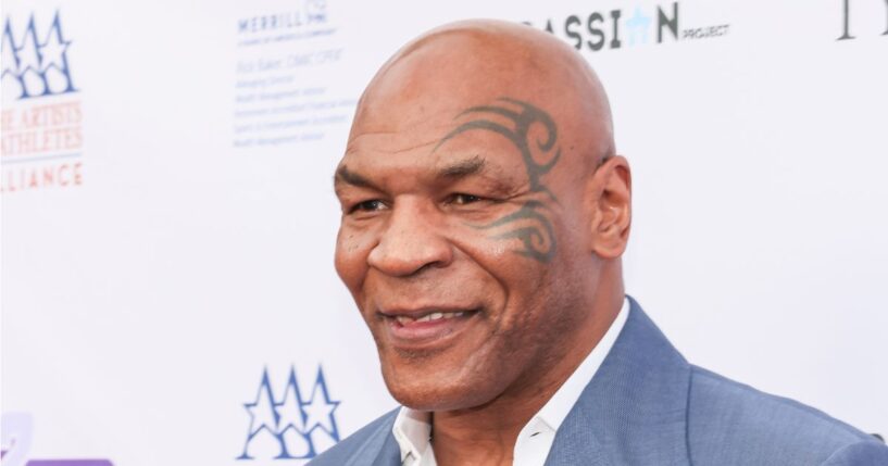 Mike Tyson attends the "We2Matter" annual fundraiser gala at the Taglyan Complex on Aug. 12, 2026, in Los Angeles, California.