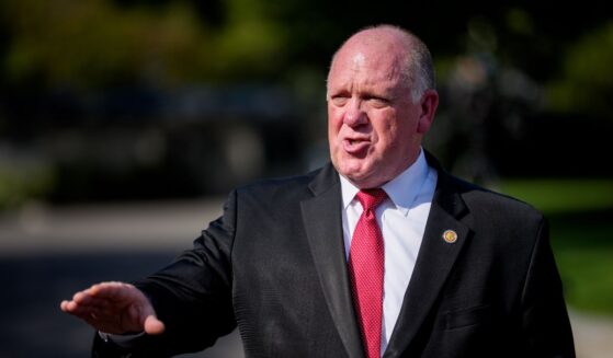 White House Border Czar Tom Homan speaks to members of the media on the North Lawn of the White House on Sept. 8, 2026, in Washington, D.C.