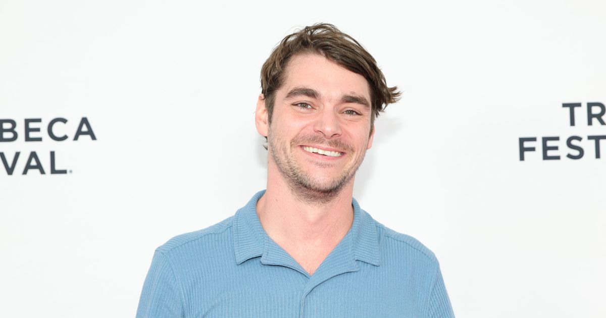 RJ Mitte attends the "Animals In War" premiere during the 2025 Tribeca Festival at Village East Cinema on June 8, 2025, in New York City.