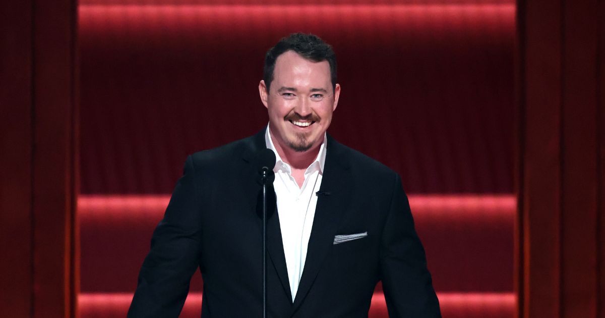 Host Shane Gillis speaks onstage during Netflix Is A Joke Festival Presents: The Roast of Kevin Hart at The Kia Forum on May 10, 2026, in Inglewood, California.