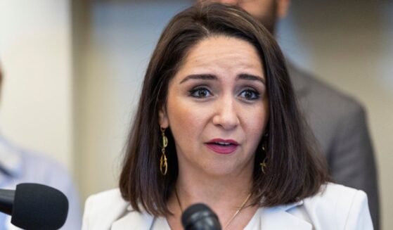 Rep. Delia Ramirez speaks during a press conference on the No Homeless Detention Centers Act in the Cannon House Office Building on Sept. 2, 2026, in Washington, D.C.