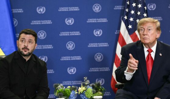 Ukrainian President Volodymyr Zelensky meets with President Donald Trump on the sidelines of the 81st United Nations General Assembly in New York, on Sept. 22, 2026.