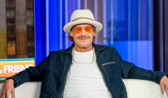 Kid Rock visits "Fox & Friends" at Fox News Channel Studios on Oct. 16, 2026, in New York City.