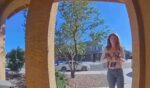 A Democratic campaign volunteer in Arizona appeared to steal a package from someone's porch, according to a social media post on Oct. 19, 2026.
