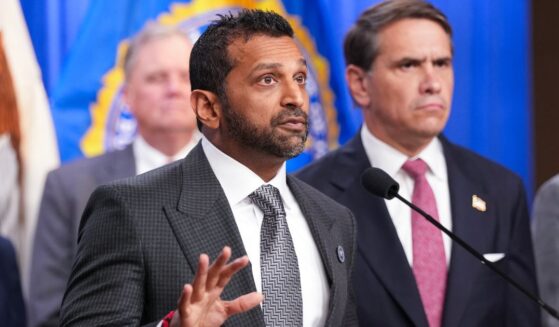 FBI Director Kash Patel speaks during a press conference announcing annual healthcare fraud takedown results at the Department of Justice in Washington, D.C., on June 23, 2026.