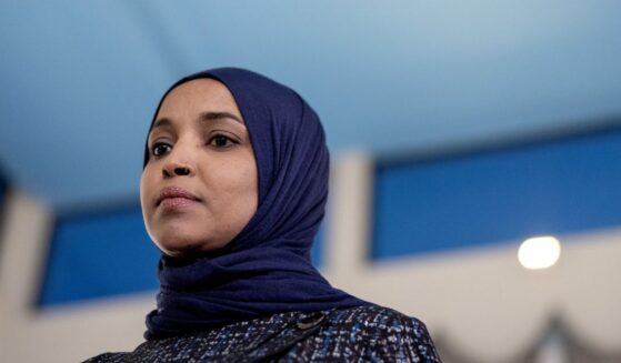 Rep. Ilhan Omar speaks at Karmel Mall on Wednesday, Jan. 28, 2026, in Minneapolis, Minnesota.