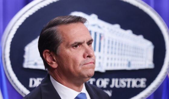 U.S. Attorney General Todd Blanche listens during a news conference at the Robert F. Kennedy Department of Justice building on Sept. 30, 2026, in Washington, D.C.