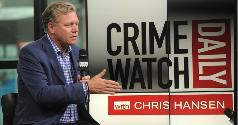 Chris Hansen, seen in a 2017 photo, said, "There’s nothing remotely attached to reality" in a new film about his career. "They’ve turned it into a drama of media egos trying to create stories for fame.”