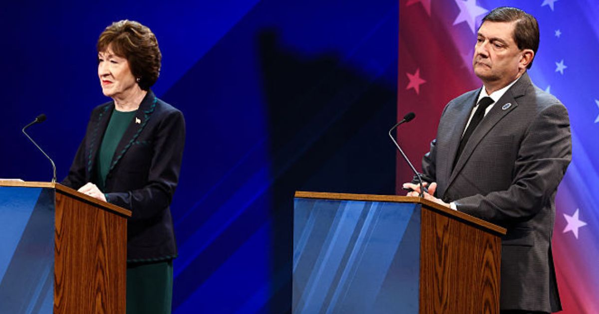 GOP U.S. Sen. Susan Collins of Maine and Democratic Senate candidate Troy Jackson faced off in a debate Thursday in Bangor, Maine.