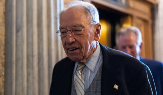 Senator Chuck Grassley arrives to the United States Capitol to vote on September 30, 2026 in Washington, D.C.