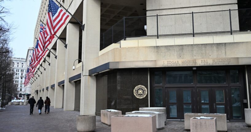The Federal Bureau of Investigation Headquarters is pictured in Washington, D.C. on December 26, 2025.