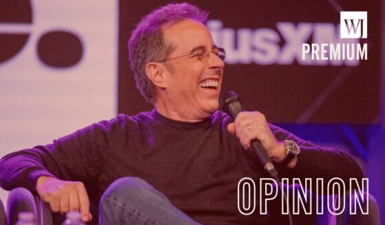 Comedian Jerry Seinfeld, seen in a file photo from 2024, has learned how to effectively deal with Palestinian protesters who try to disrupt his performances.
