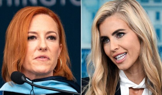 Former Biden White House press secretary Jen Paski, left, got a swift comeuppance after her critical remarks about newly appointed White House press secretary Katie Zacharia, right.