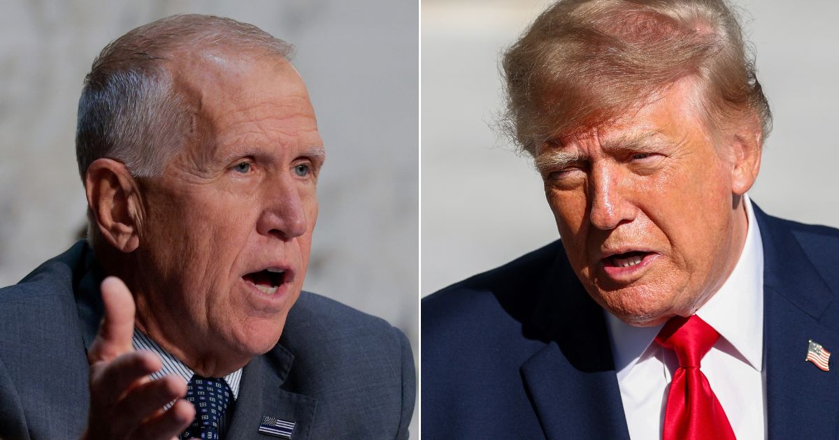 North Carolina GOP Sen. Thom Tillis is an outgoing senator with his eye firmly on the exit door because he crossed President Donald Trump on “The Big Beautiful Bill” and lost his voter base because of it. Now, he's spending his remaining time in the upper chamber trying to block his own party from ensuring election integrity by passing the SAVE America Act.