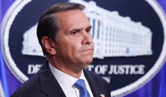Attorney General Todd Blanche listens during a conference at the Department of Justice on September 30, 2026.
