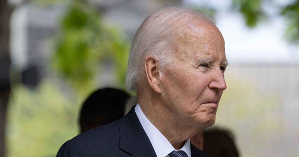 Former President Joe Biden sits at the 9/11 memorial ceremony in New York on September 11, 2026.