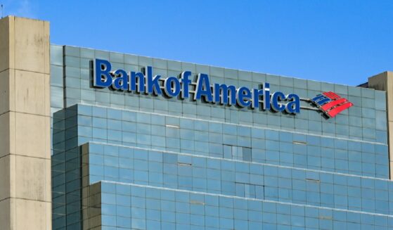 Bank of America offices in Miami are picture against a brilliant blue sky in an April 2024 file photo.
