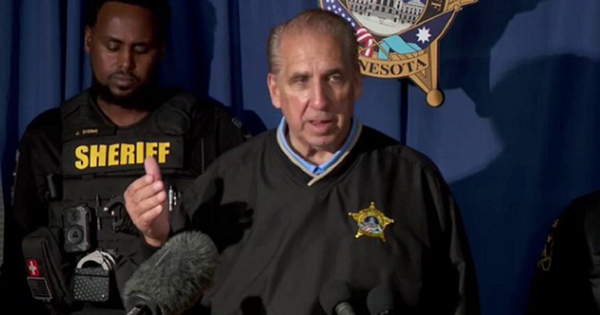 Ramsey County, Minnesota, Sheriff Bob Fletcher is pictured at a news conference Tuesday where he called for a regional task for to crack down on Somali gang violence in the Twin Cities.