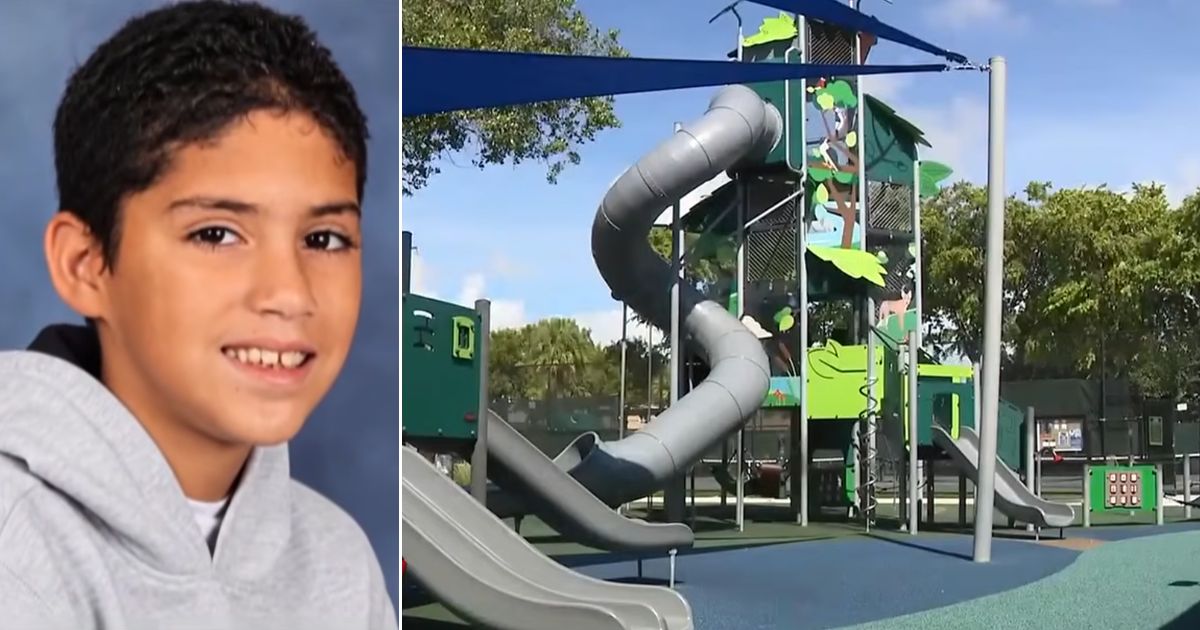 Child Dies After Freak Accident in Playground Tube Slide Child Dies After Freak Accident in Playground Tube Slide