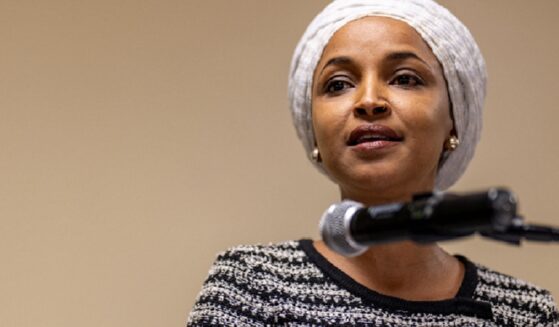 U.S. Rep. Ilhan Omar, pictured in a February file photo.